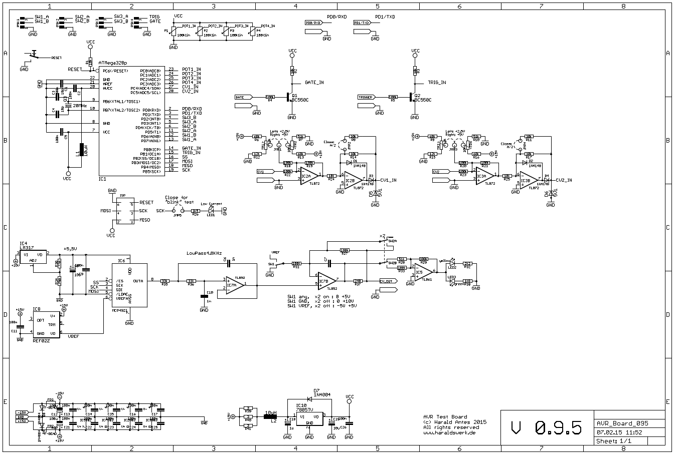 NGF Waveshaper schematic