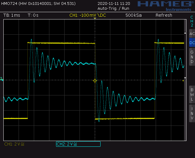 24dB Ladder filter screenshot high Q