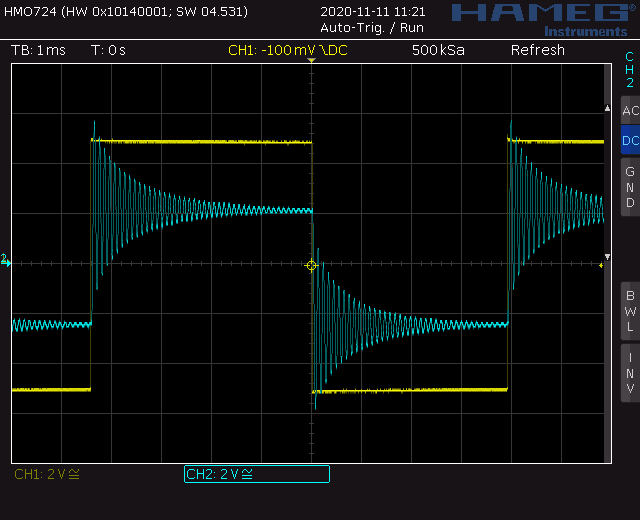 24dB Ladder filter screenshot high Q