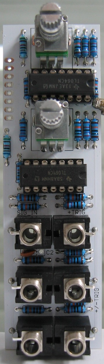 Signal to trigger converter populated control PCB