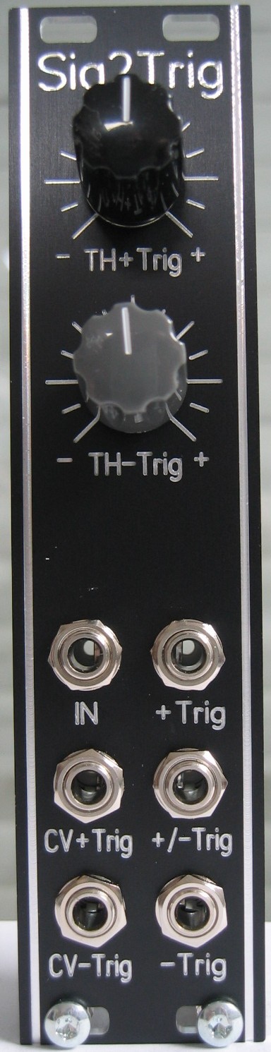 Signal to trigger converter front view