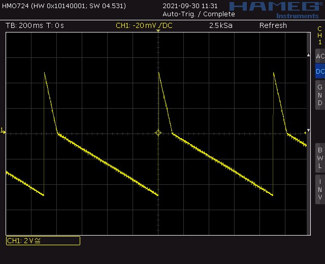 AVR LFO LFO screenshot ramp down left peek