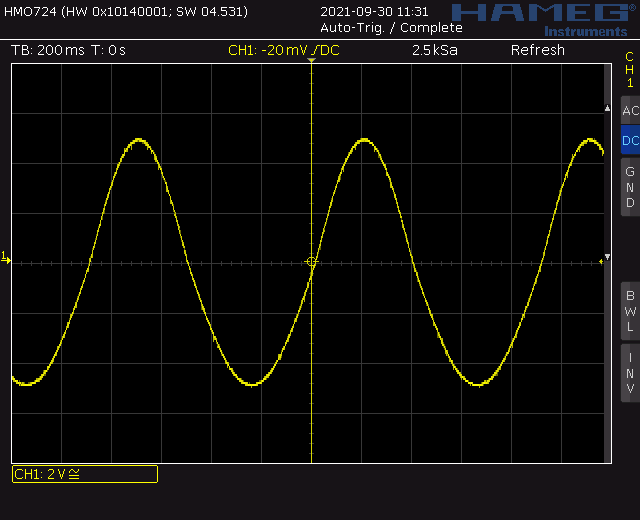 AVR LFO LFO screenshot sine