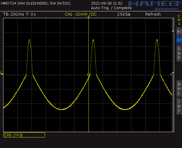 AVR LFO LFO screenshot sine high peek