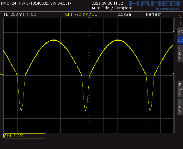 AVR LFO LFO screenshot sine low peek