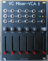 VC Mixer VCA-II front view.
