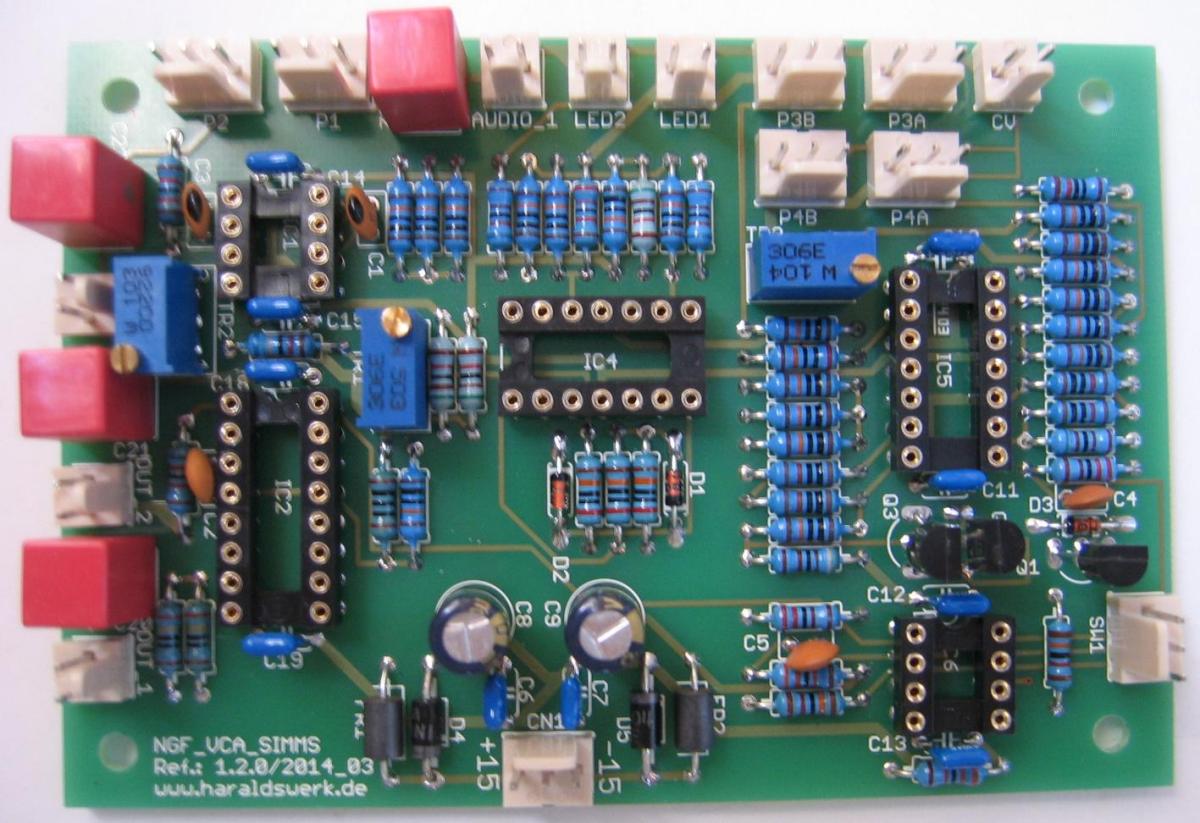 VCA Sims PCB