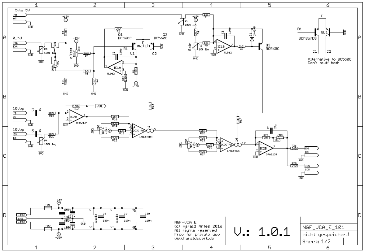 NGF-E VCA schematic main