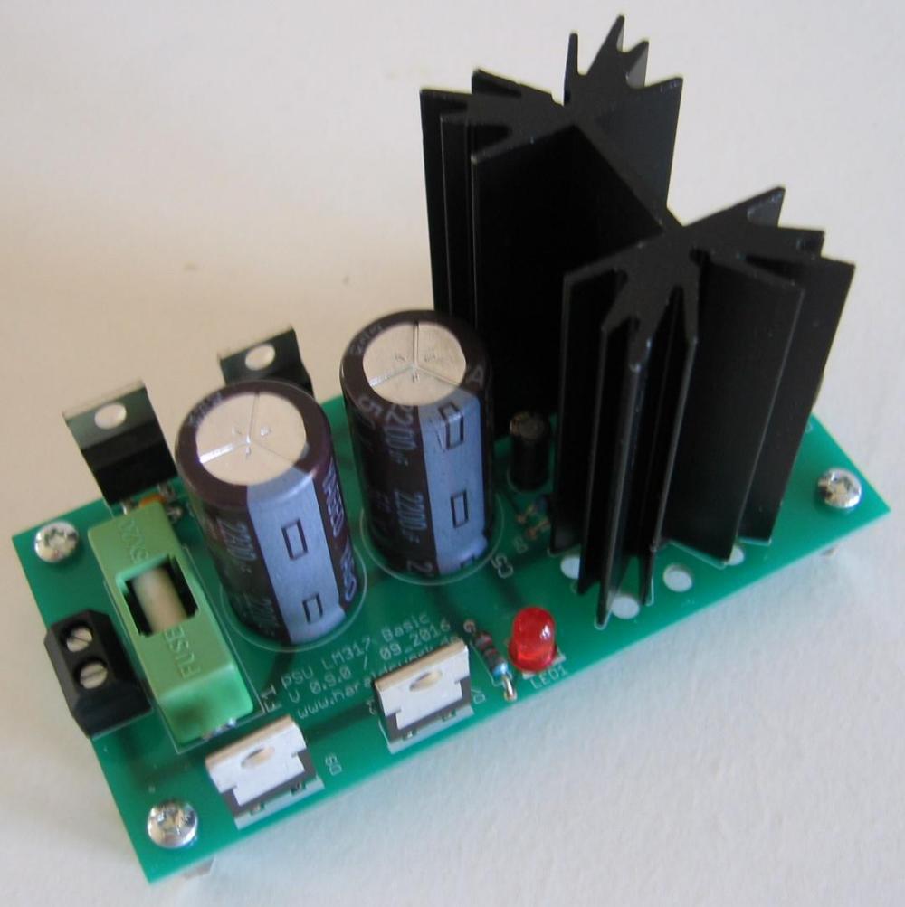 Basic PSU with LM317