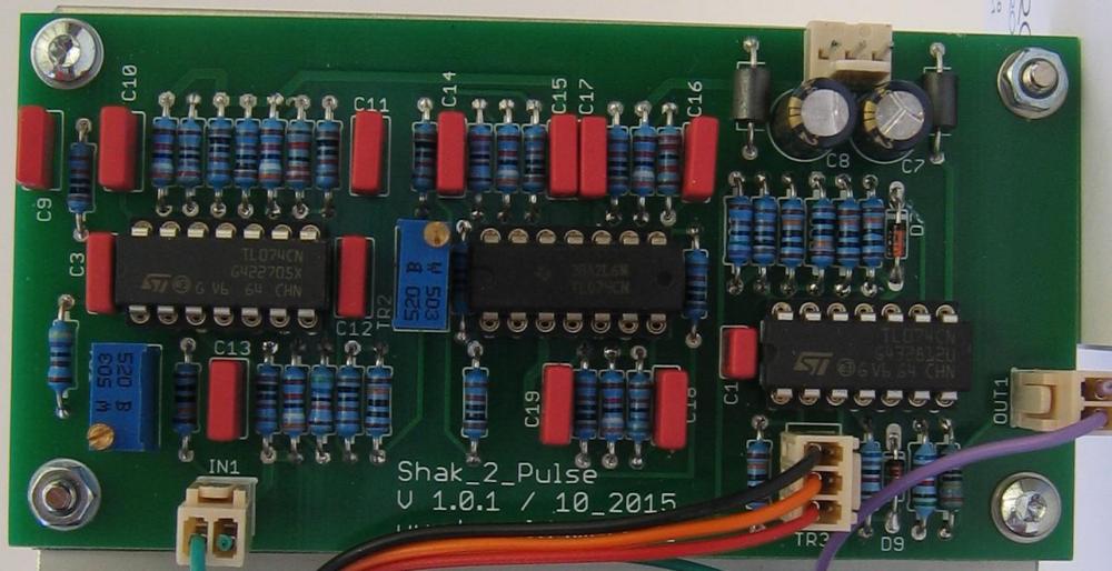 Shakuhachi 2 Pulse stuffed PCB