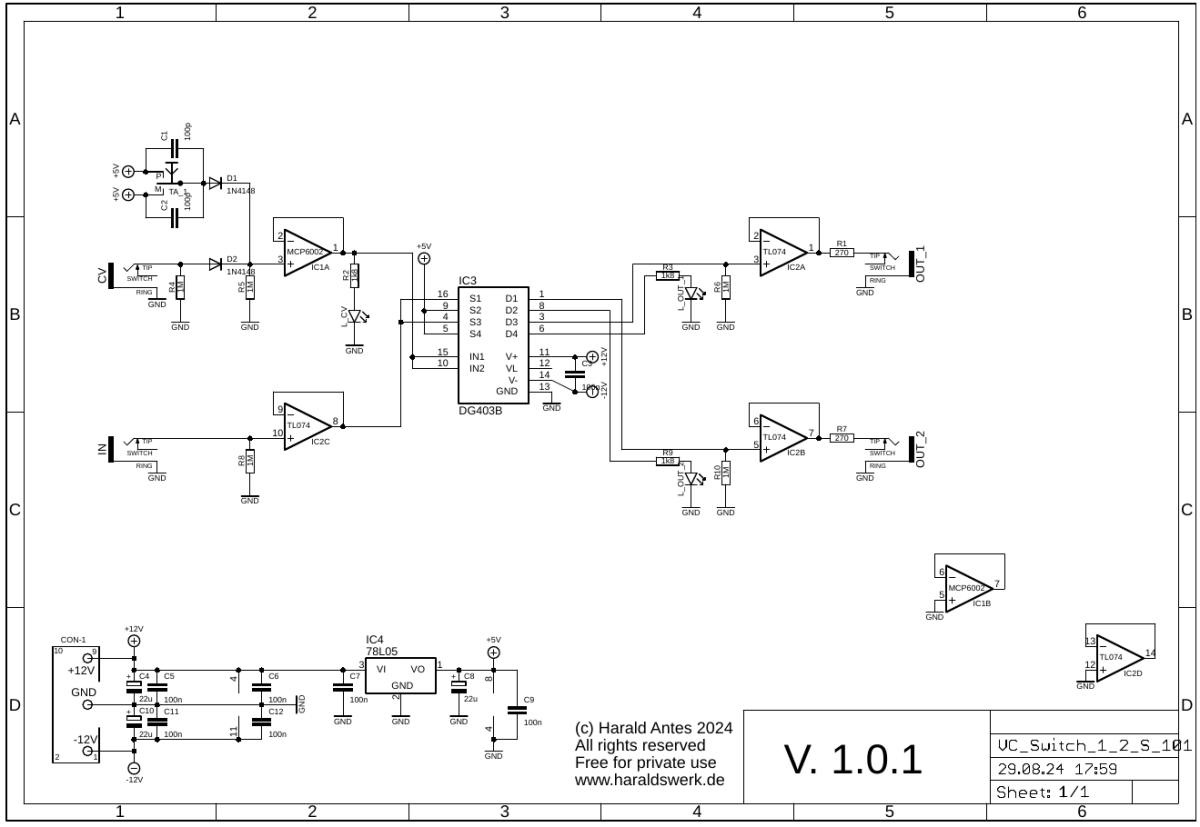 Voltage controlled toggle switch schematic control board