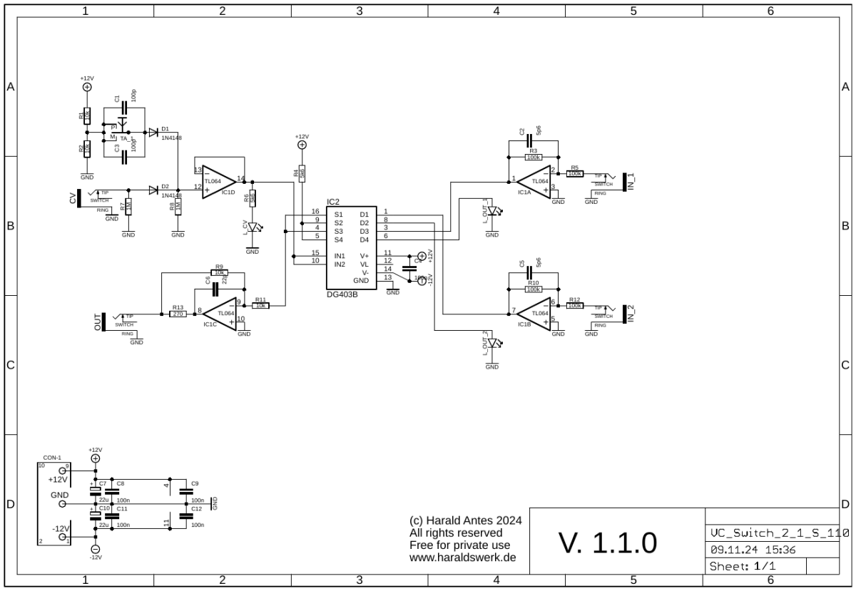 Voltage controlled toggle switch schematic control board