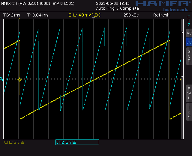 Harmonic Oscillator calibration