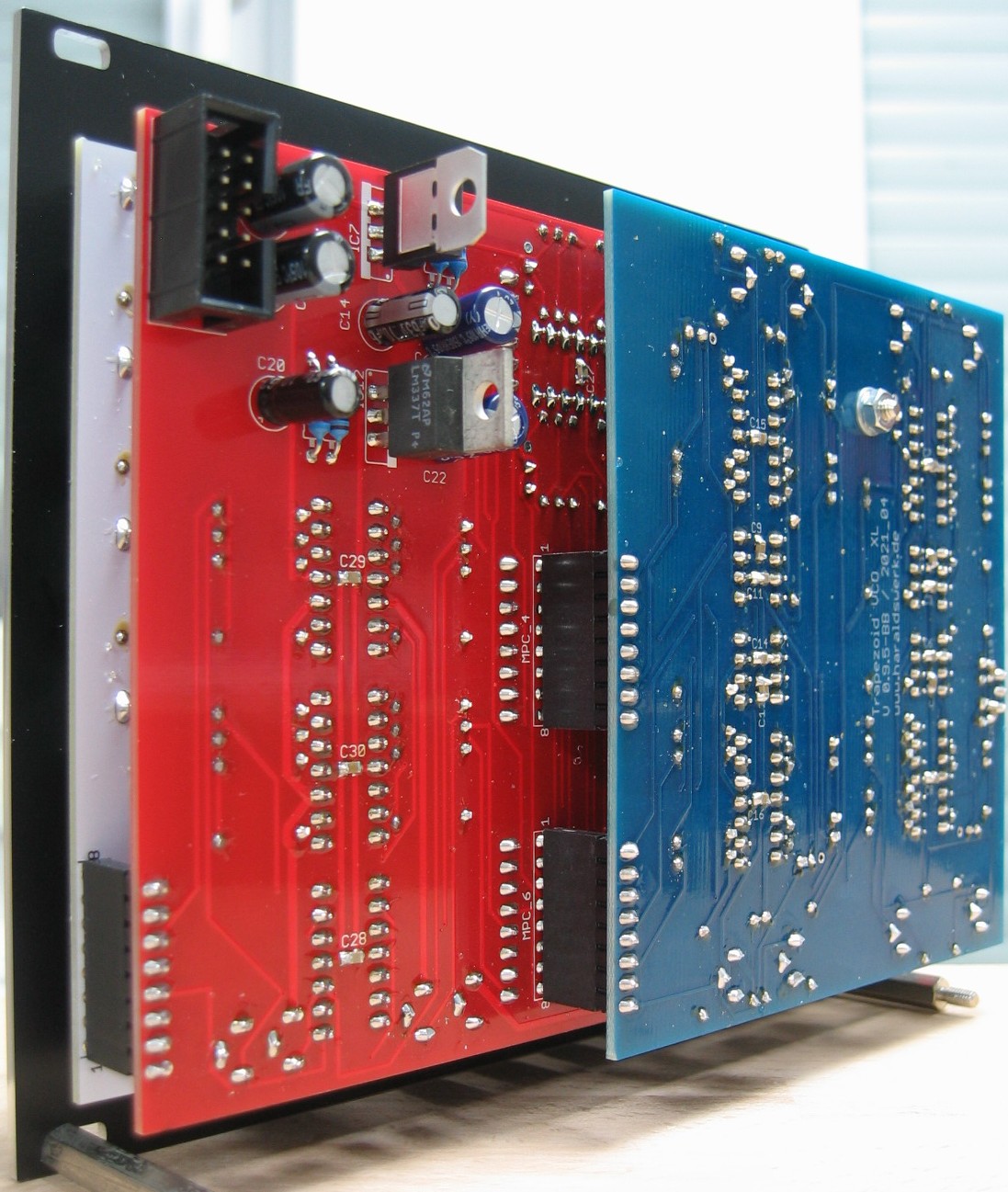 Trapezoid extended VCO back view