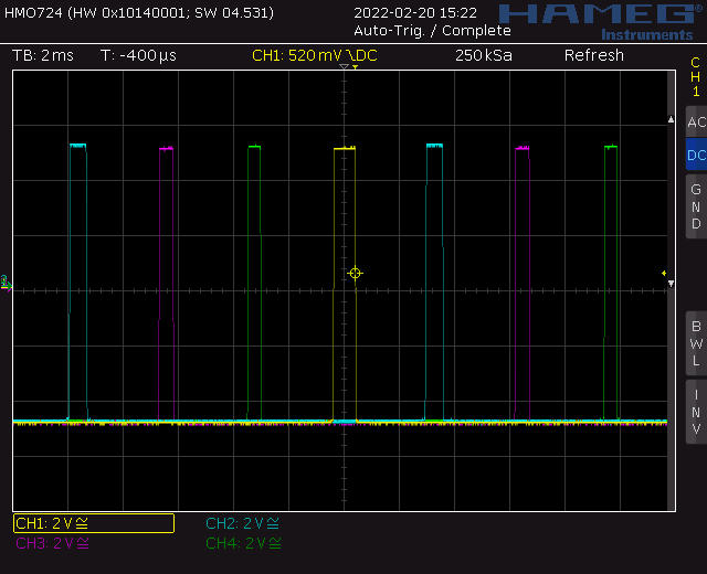 Trapezoid VCO screenshot pulse waveforms