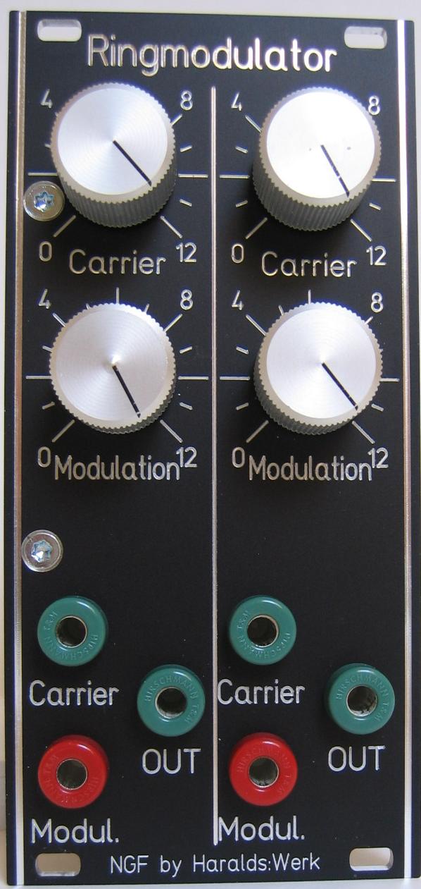 Dual Ringmodulator front view